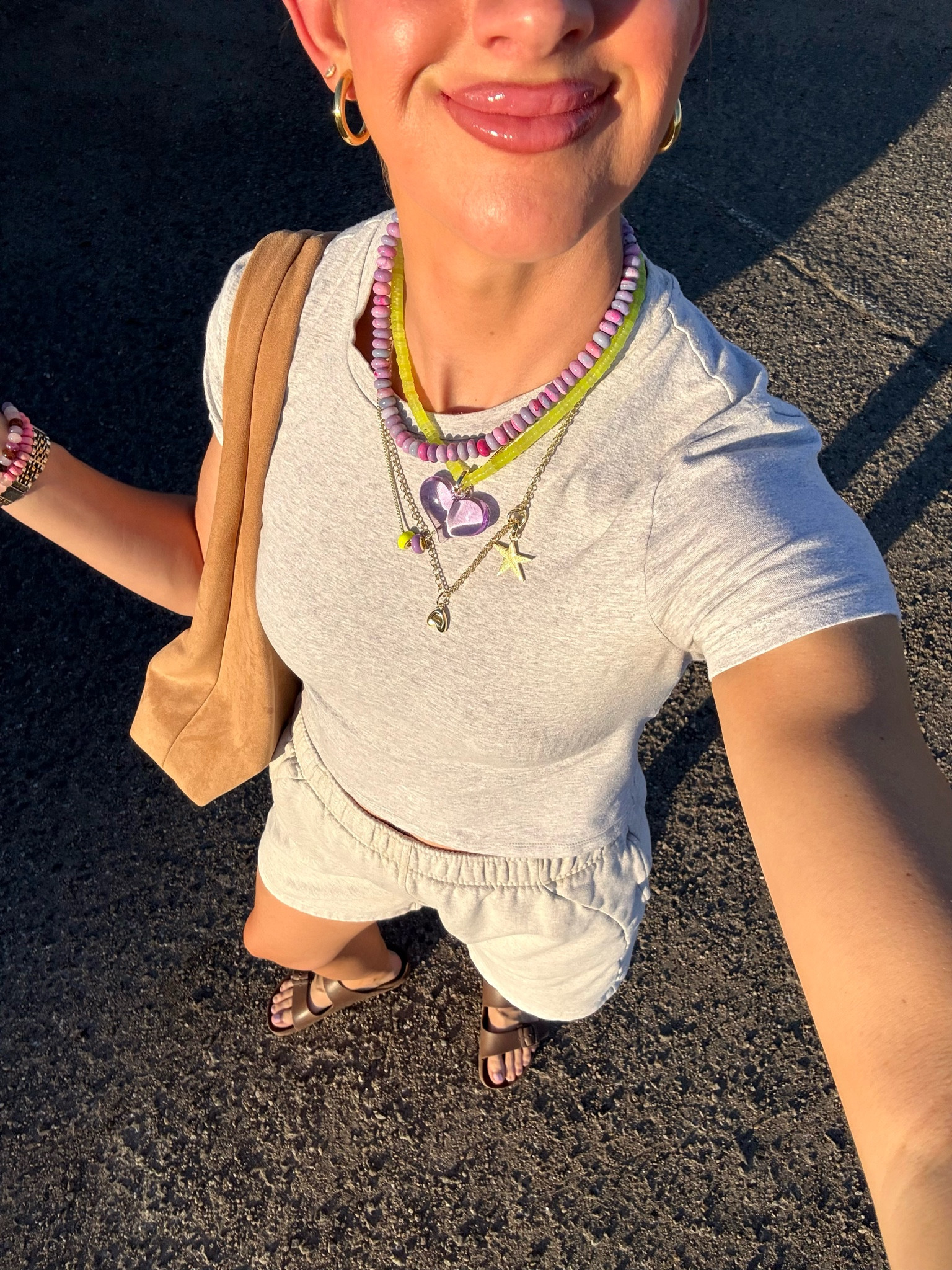💜 necklace stack of the day 💜
NSOTD 😉

@ALLIE+BESS 


Allie + Bess jewelry, gold jewelry, beaded jewelry, colorful jewelry, necklace layering

#LTKootd #LTKmomlife #LTKgrwm
