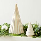 Carved Ceramic Christmas Trees | West Elm (US)
