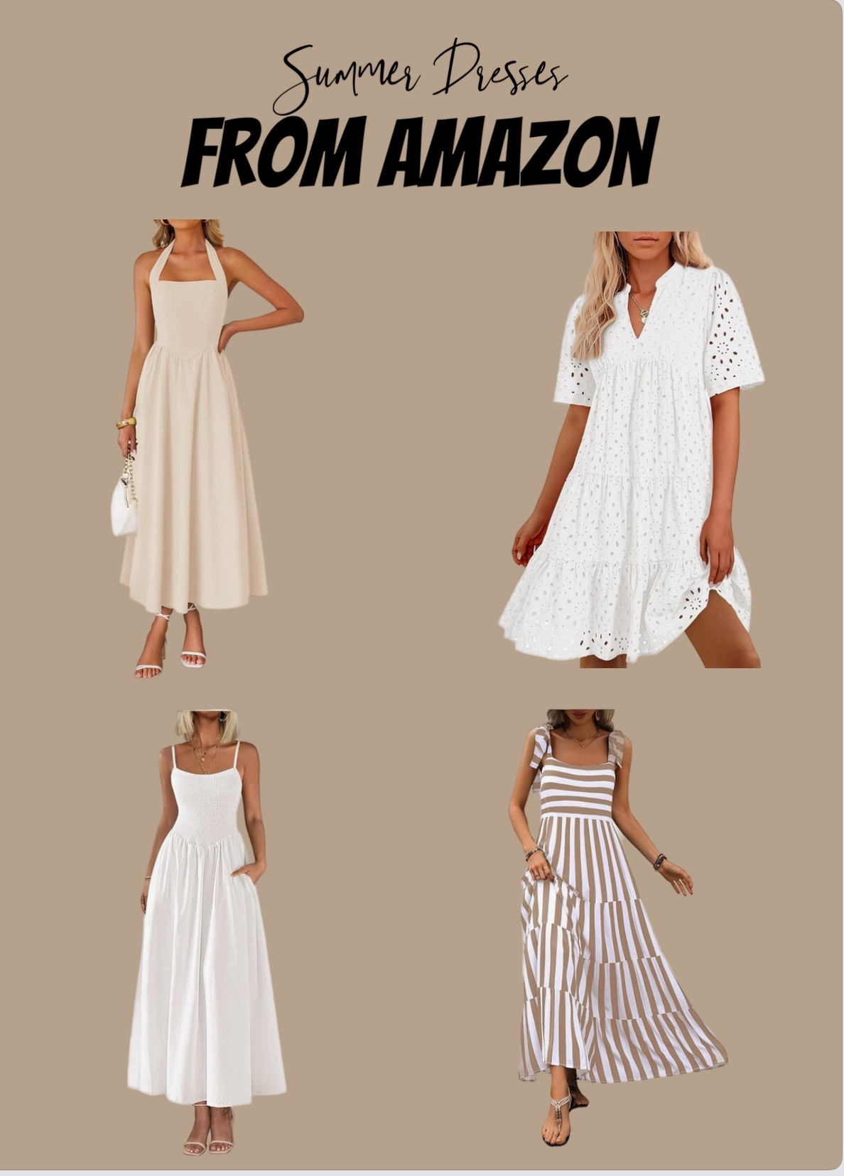 Summer Dresses From Amazon! 

#LTKStyleTip #LTKTravel #LTKSeasonal