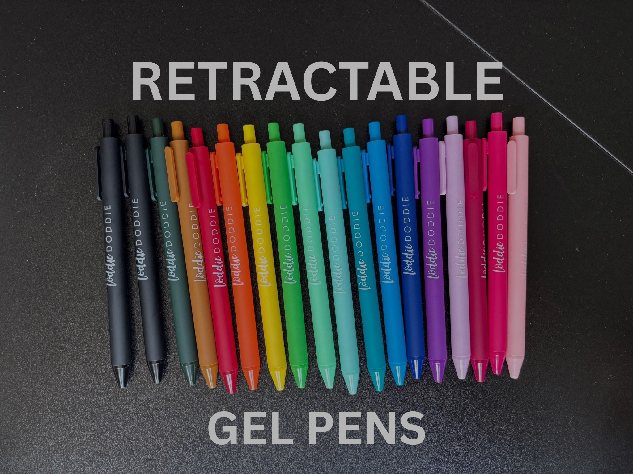 Back to school season is here and I wanted to share my favorite retractable, smooth, smudge proof gel pens! Pack of 18 vibrant gel pens with a satin barrel finish. Perfect for school/office work. 

#LTKFamily #LTKKids