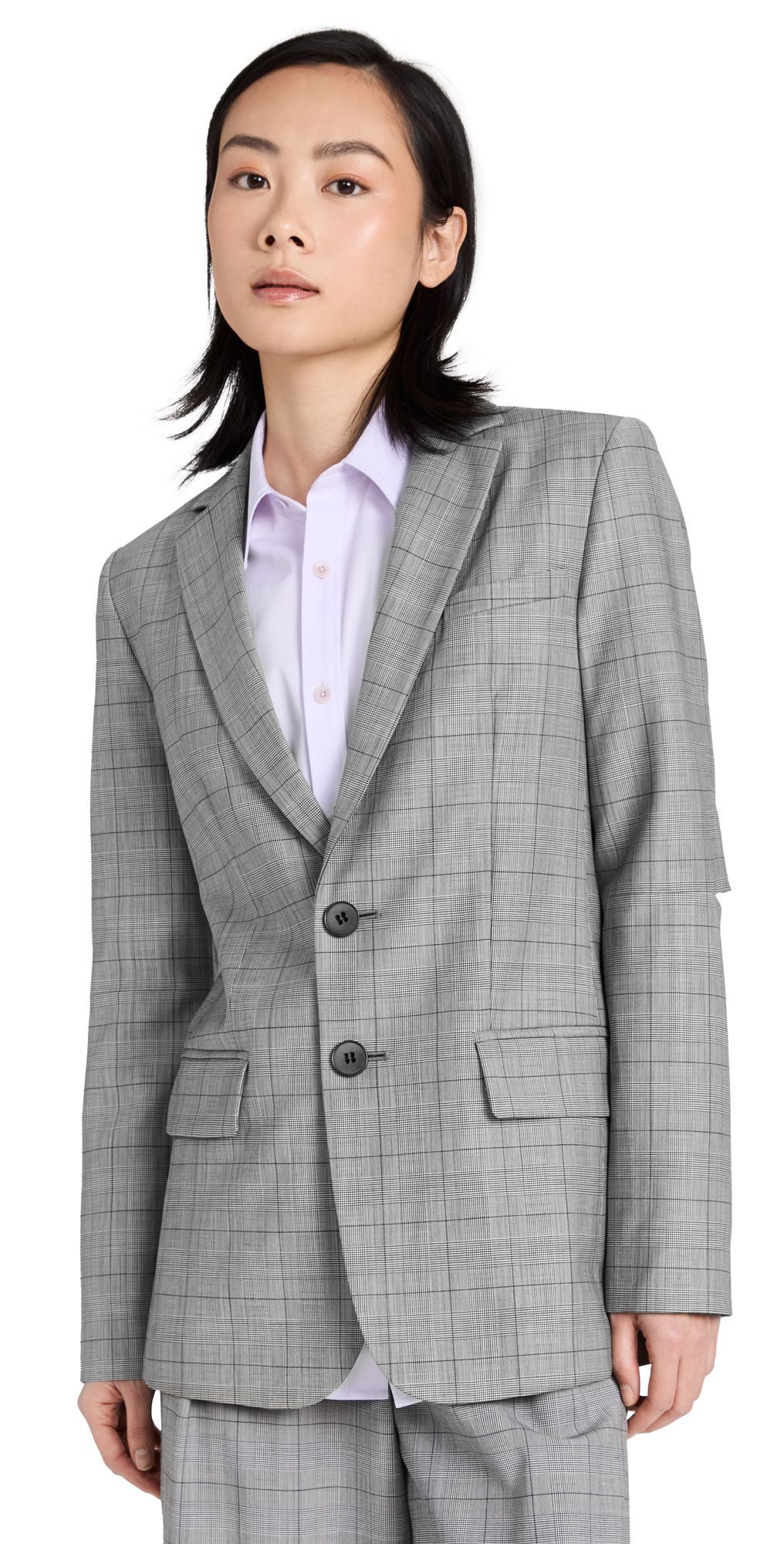 Tibi Menswear Suiting Cutout Sleeve Marlon Blazer | Shopbop