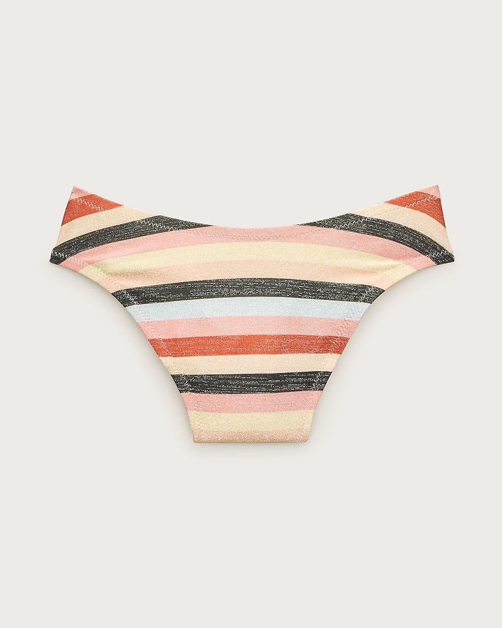 Sparkle bikini bottom in stripe | J. Crew US