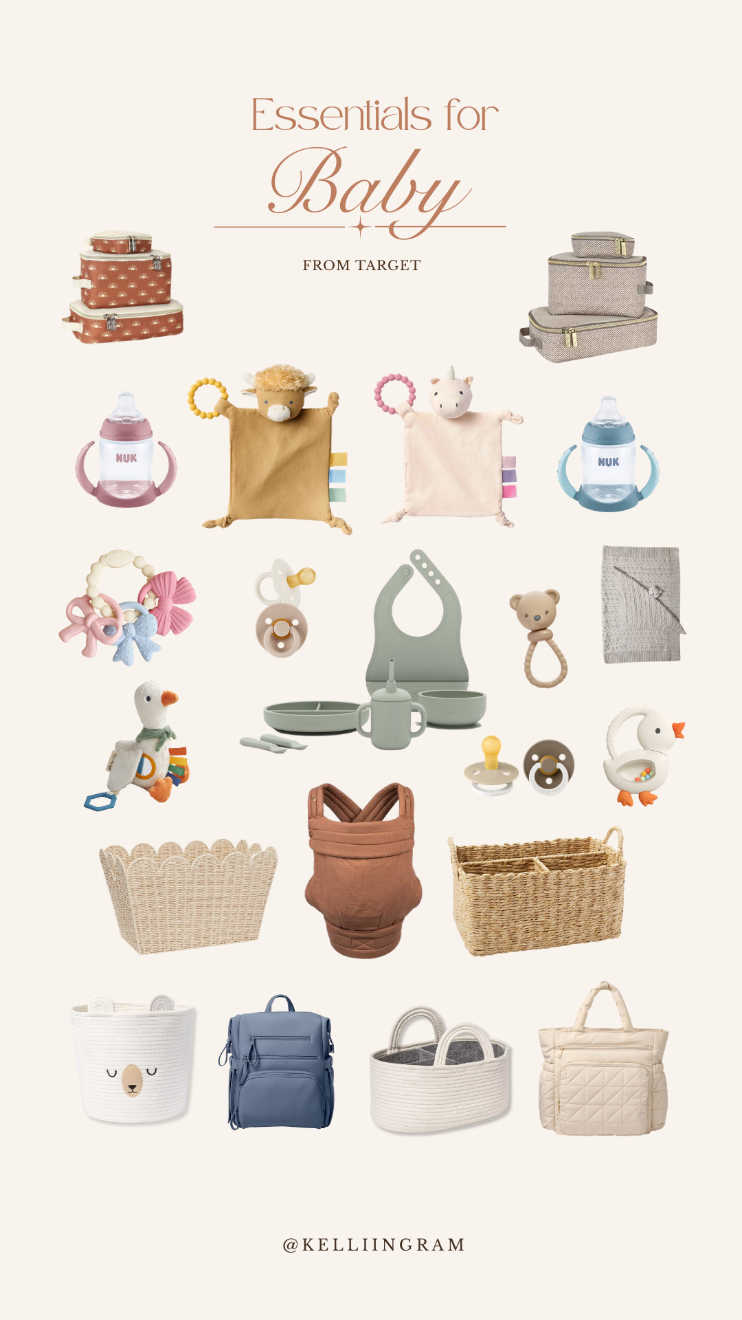 These are the baby essentials I've loved having on hand—not just because they're cute, but because they make everyday routines so much easier.

A mix of my favorite Target finds for home, outings, feeding, and all the little moments in between. Everything is linked if you've been looking for baby recommendations. 🤍✨ 

 #LTKdayinmylife #LTKmomlife #LTKBaby