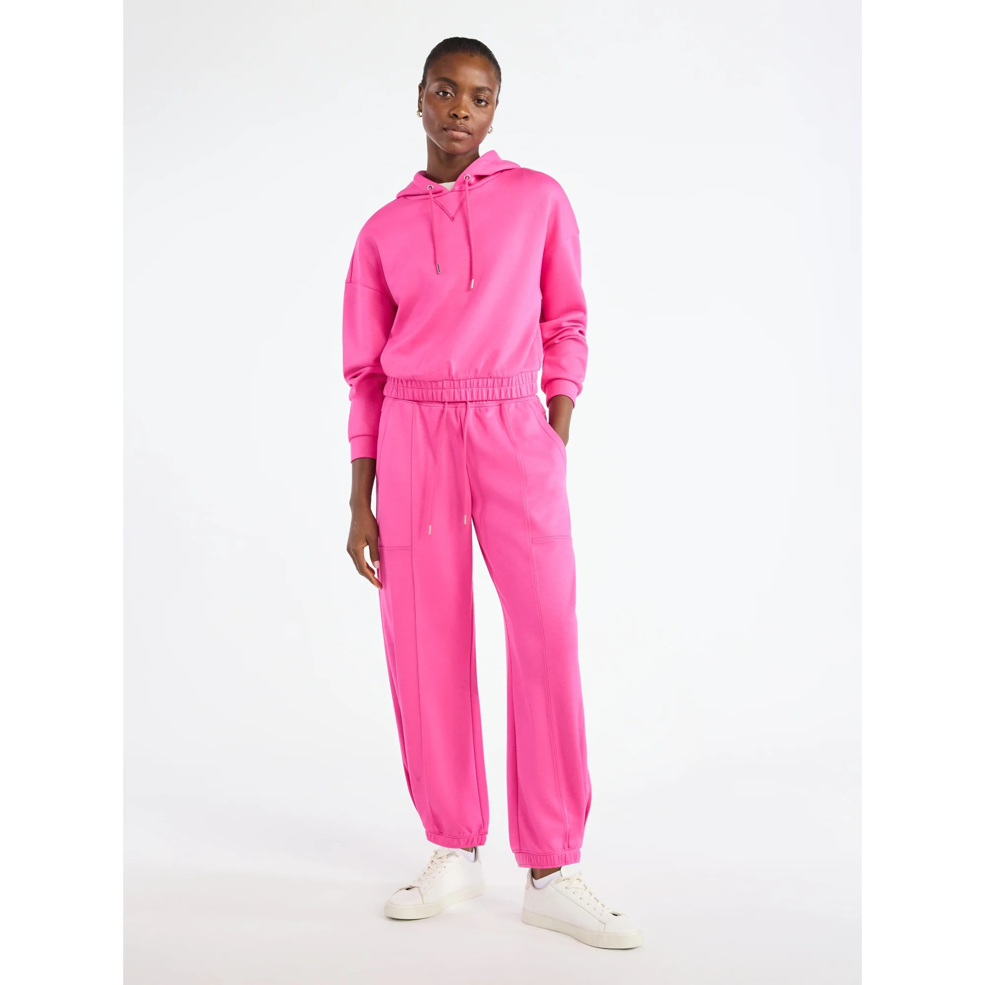 Scoop Women's New Scubaknit Pullover Hoodie, Sizes XS-XXL | Walmart (US)
