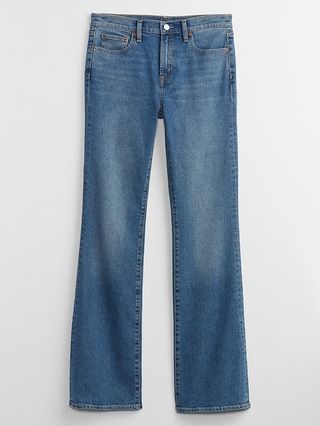 Mid Rise Bootcut Jeans With Washwell&amp;#153 | Gap Factory