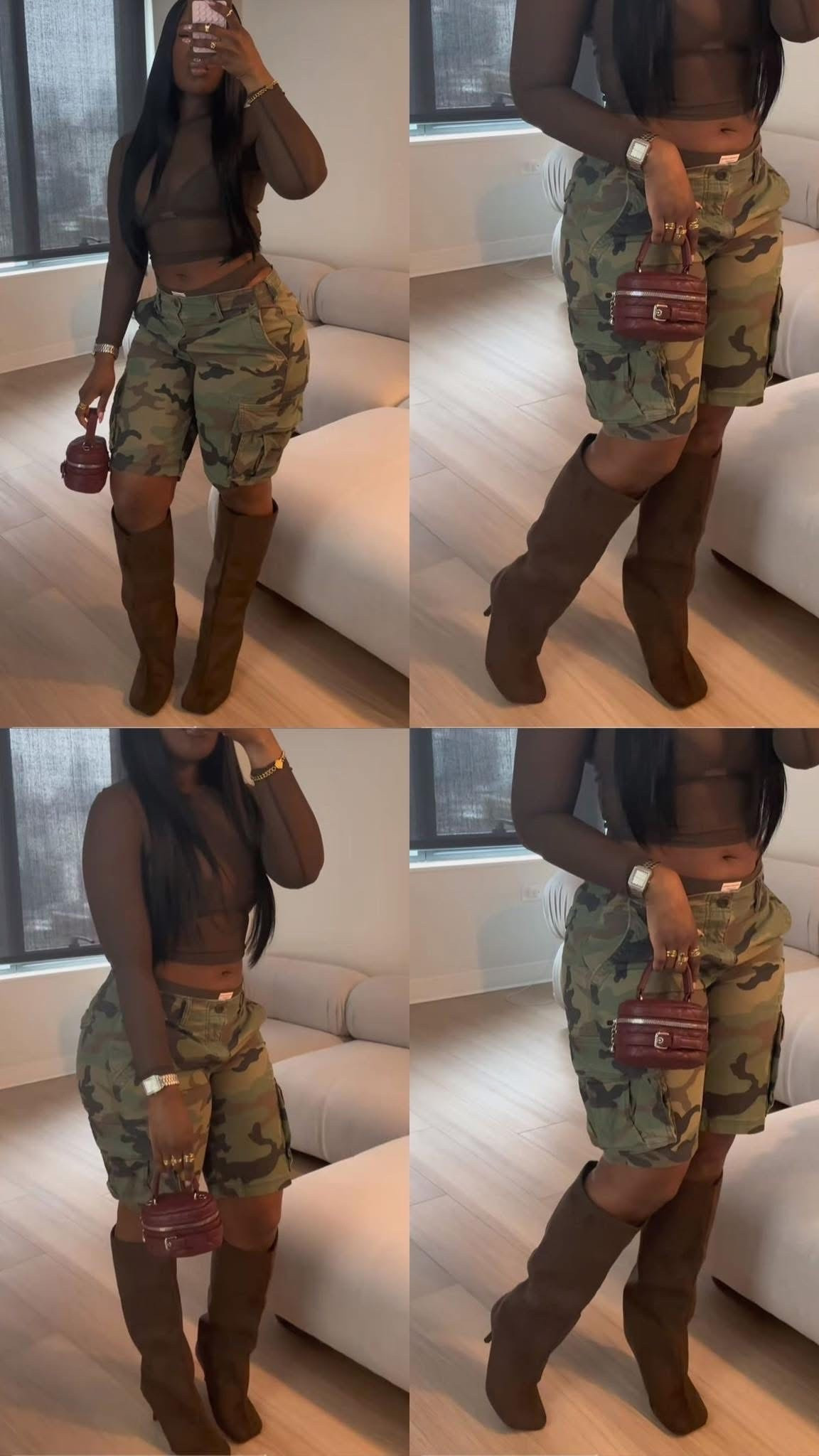 Chocolate + Camo🤎💚



#LTKootd #LTKgrwm #LTKdayinmylife