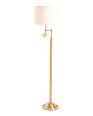 65in Reading Light Metal Floor Lamp | Furniture & Lighting | Marshalls | Marshalls