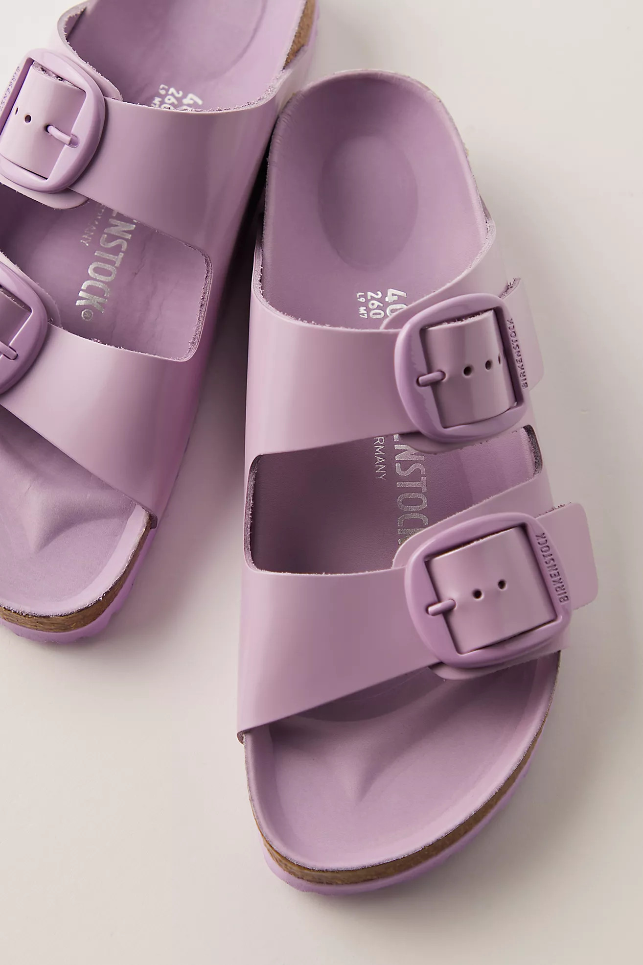 Birkenstock Arizona Big Buckle High Shine Sandals | Free People (Global - UK&FR Excluded)