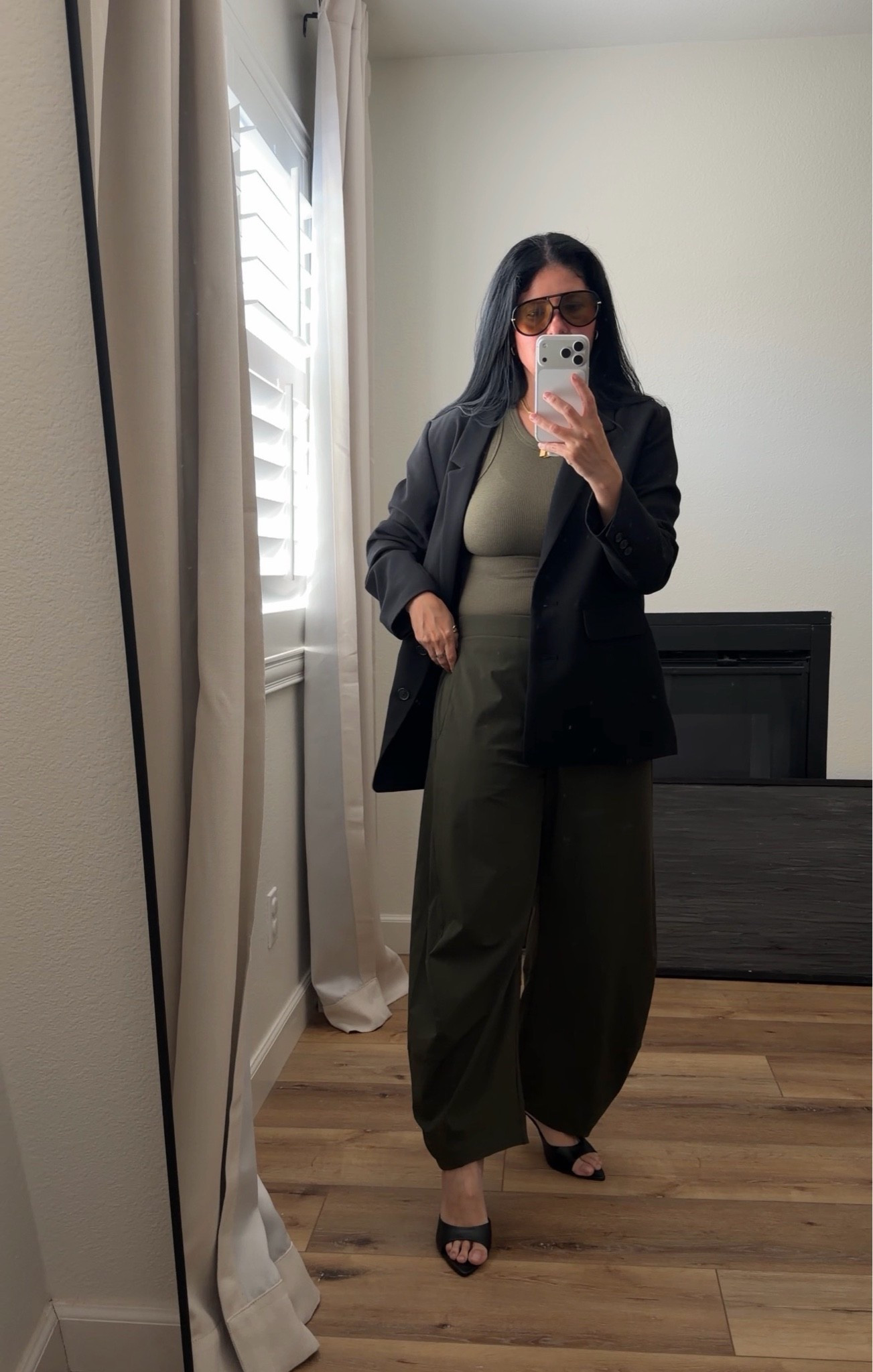 Oversized blazer + these pants 🫒/ I’m wearing a large in the blazer for an oversized fit and a 10 in the pants.

I also included a save version to the pants.

#LTKootd #LTKSeasonal #LTKSaleAlert