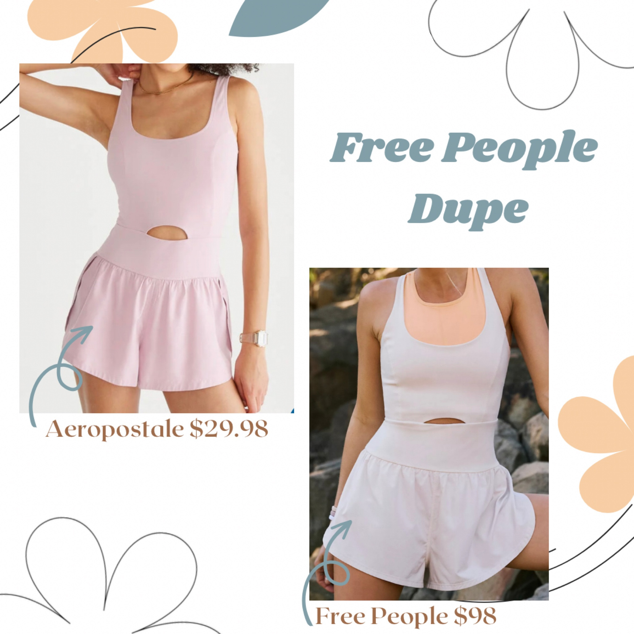 #freepeopledupe #dupe #aero #active #summer #gym #workoutclothing #clothing 

#LTKfit #LTKunder50 #LTKFind