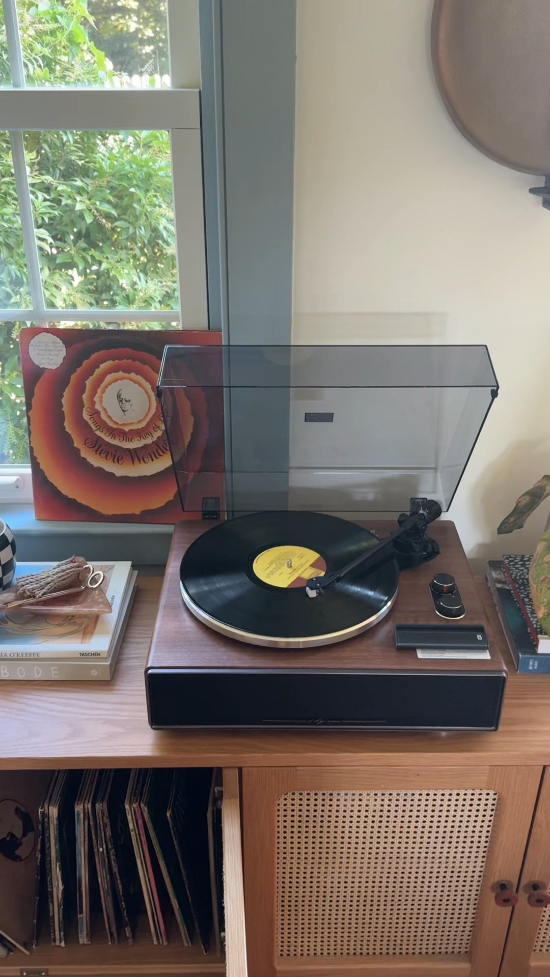 finally got a new record player for my giant vinyl collection i couldn’t part with