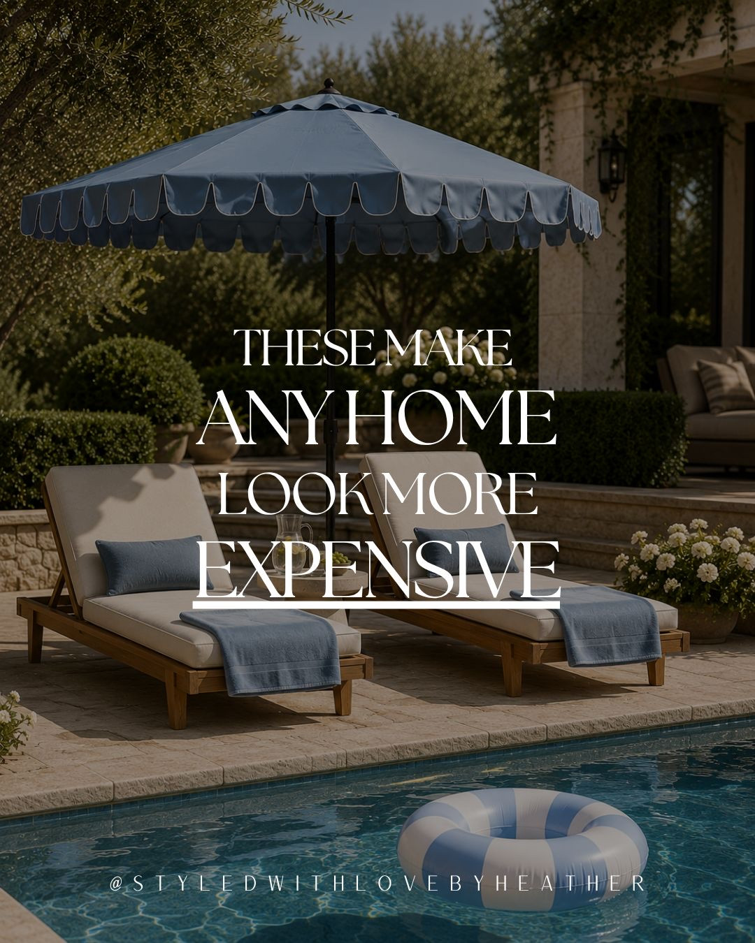 The secret to an expensive-looking home isn’t spending more—it’s choosing pieces that elevate the entire space. From statement outdoor furniture to timeless accents and resort-inspired details, these are the upgrades that create that luxury, magazine-worthy look. 🤍

Save this for your next home refresh and get ready for everyone asking where you got everything.

Shop now, all linked here!

 

 #LTKHome #LTKSaleAlert #LTKSwim