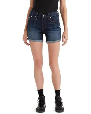 Levi's Women's Mid Length Shorts | Amazon (US)