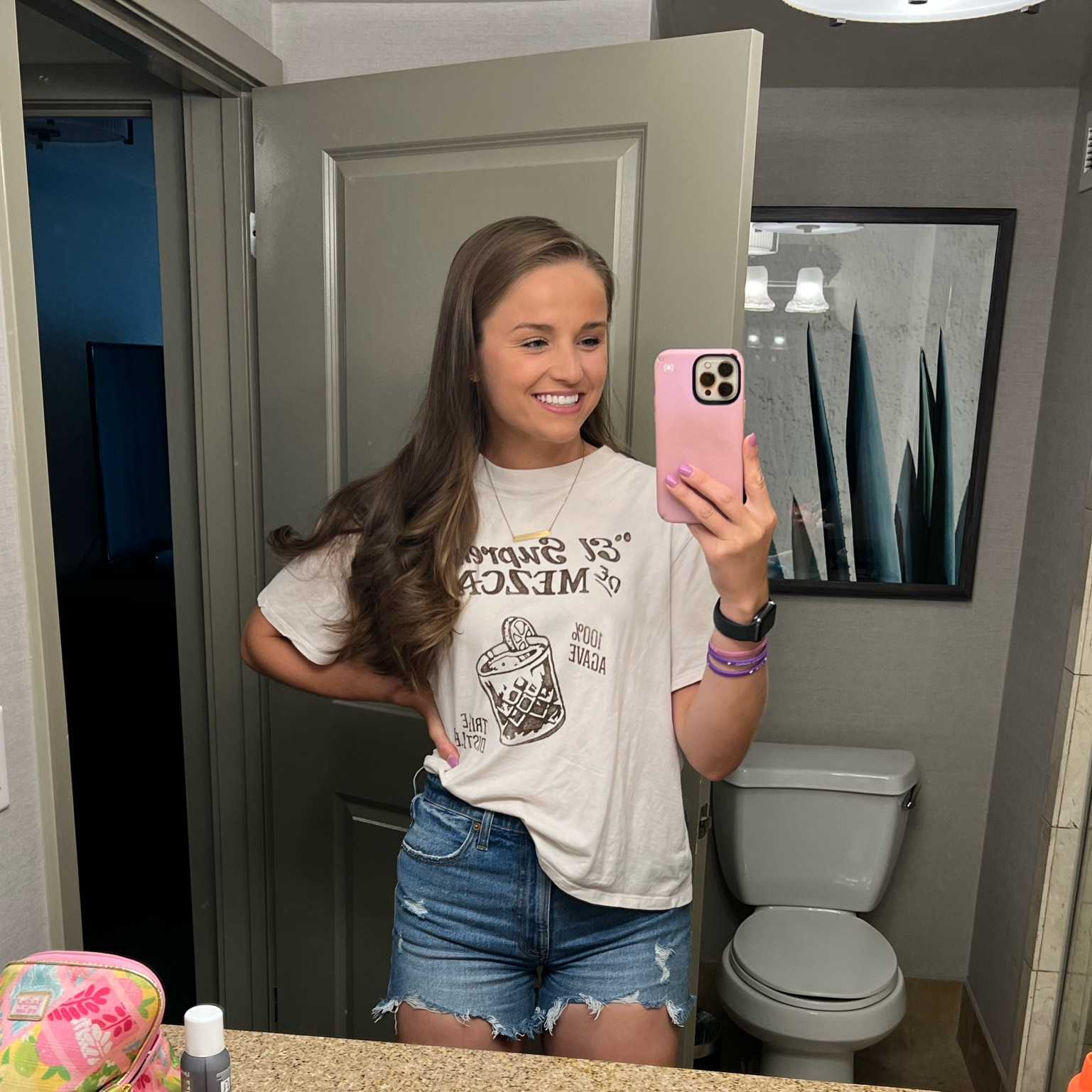 Tshirt is oversized, wearing a M
Shorts: 26 

#LTKSeasonal #LTKunder50 #LTKsalealert