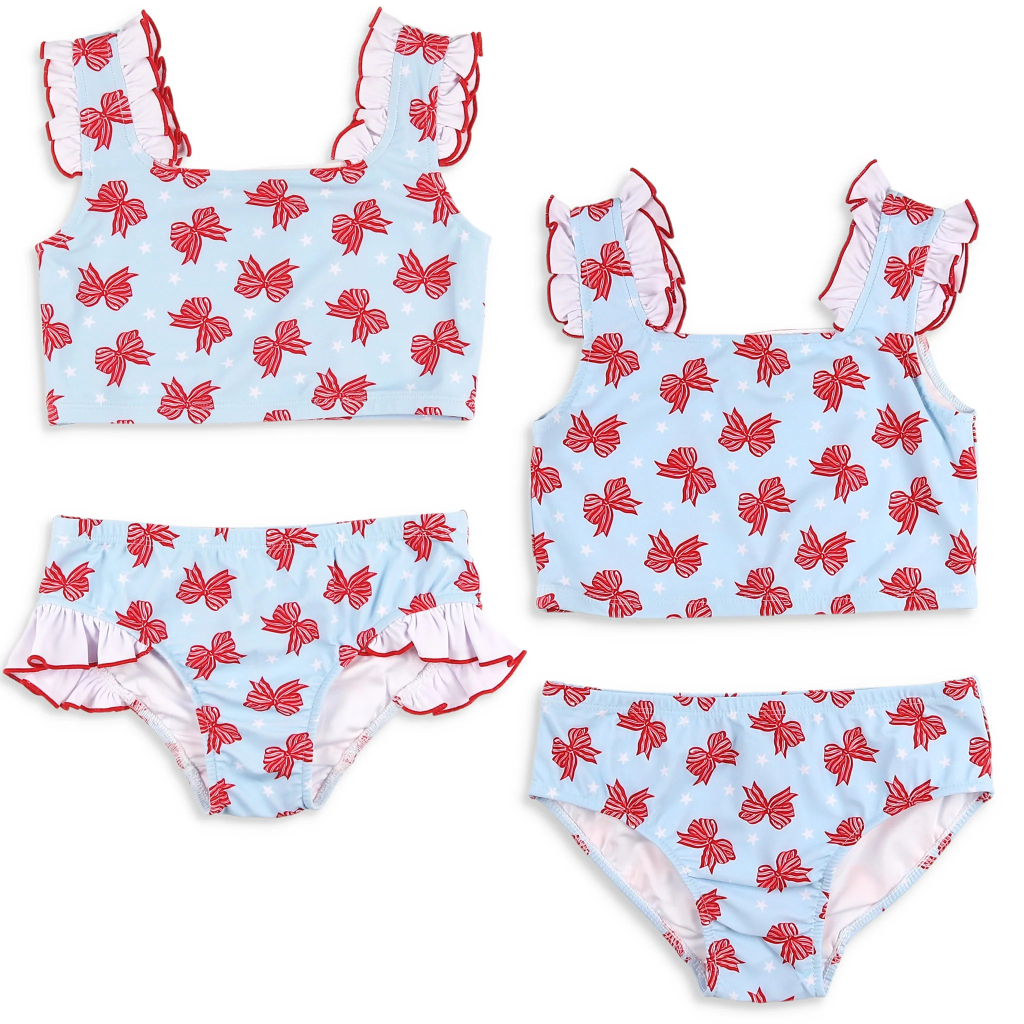 Girls Bikini - America - Shrimp and Grits Kids | Shrimp and Grits Kids