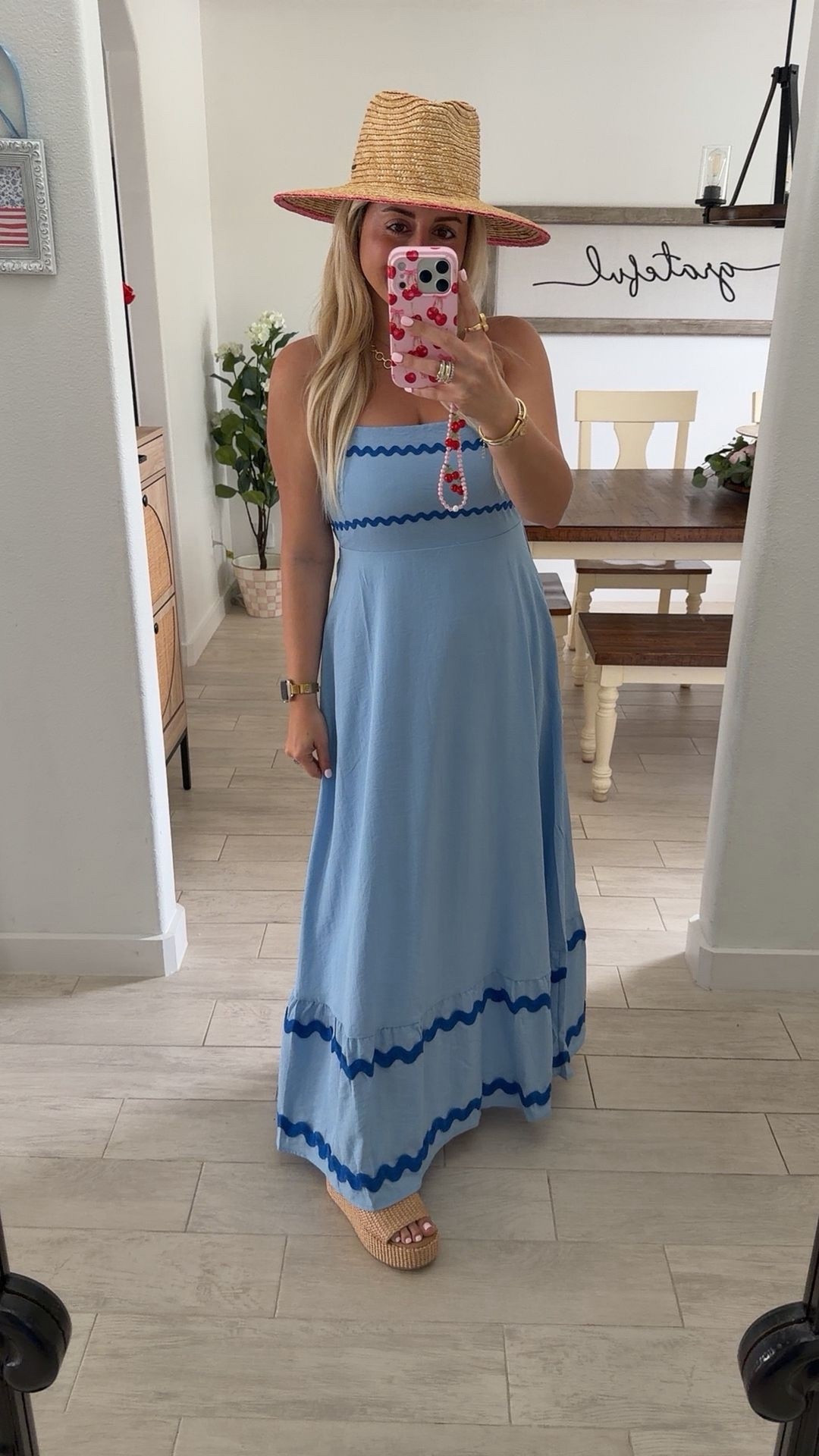 Maxi dress on sale 
Small
Wedges tts

#LTKSaleAlert #LTKootd