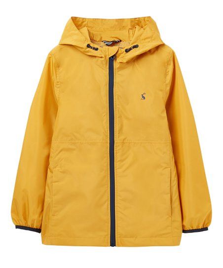 Joules Yellow Arlow Waterproof Raincoat - Toddler & Boys | Zulily
