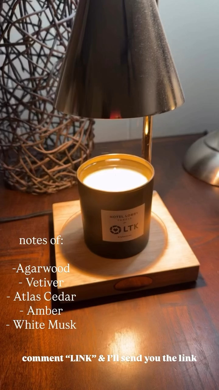 Fresh & inviting scent with notes of:

-Agarwood
- Vetiver
- Atlas Cedar
- Amber
- White Musk comment “LINK” & I’ll send you the link



#LTKHome