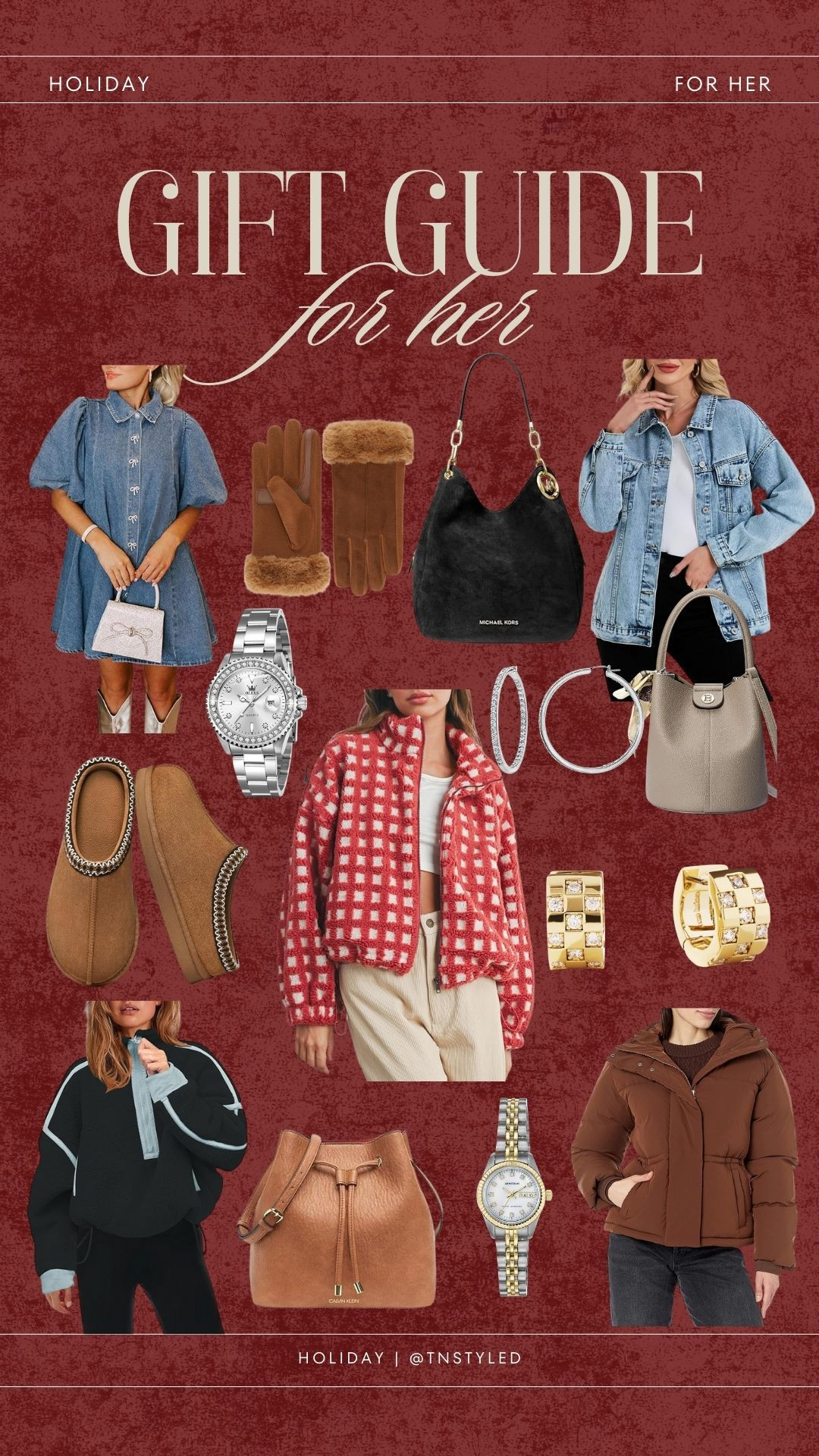 Holiday Gift Guide for Her #founditonamazon #amazonfashion
 

 #LTKGiftGuide #LTKHoliday #LTKootd