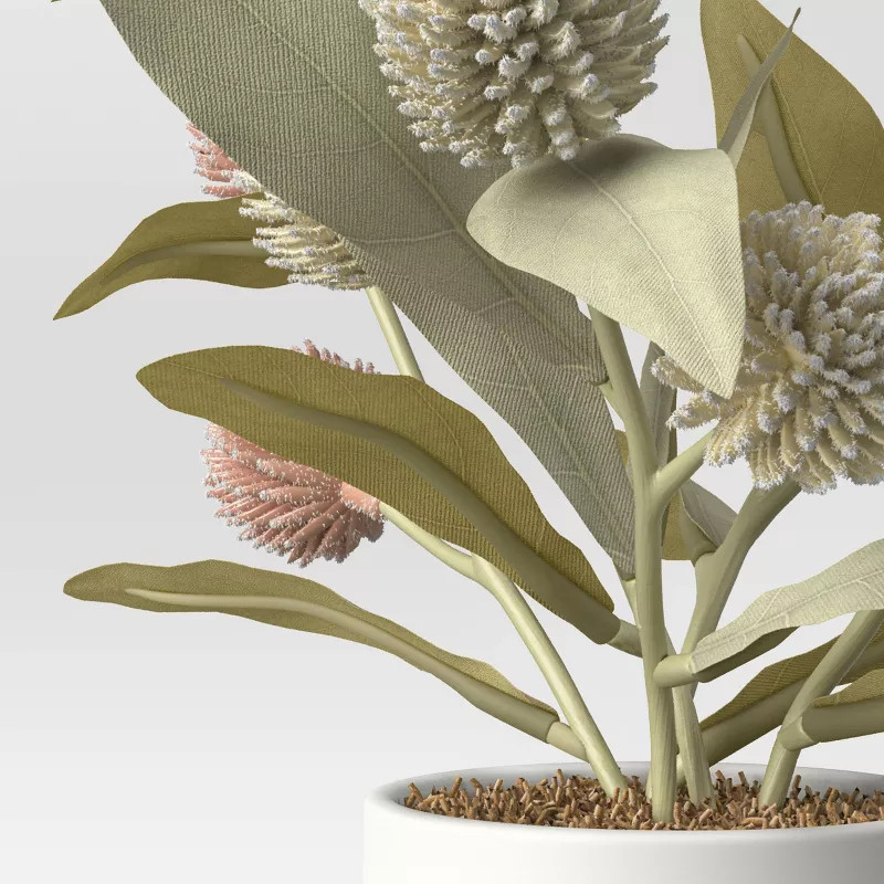 Small Artificial Thistle Plant in Pot - Threshold™ | Target
