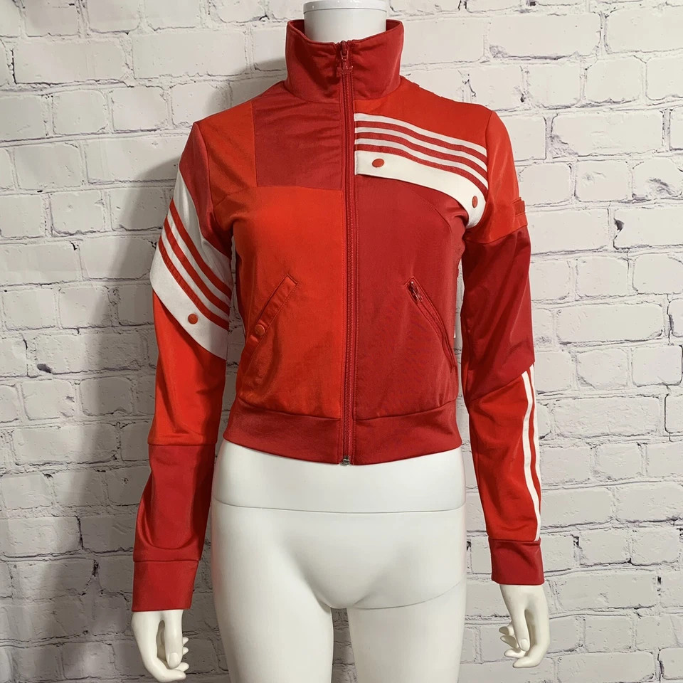 Adidas Danielle Cathari Women’s Crop Track Jacket XS Signature Red Zip  | eBay | eBay US