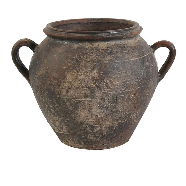 Aged Double Handle Creole Pot | Antique Farm House