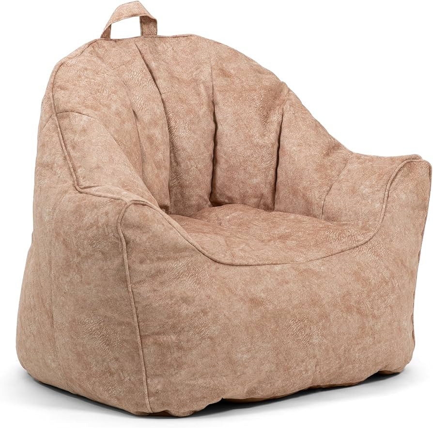 Big Joe Hug Bean Bag Chair, Caribou Hyde, Faux Polyester Blend, 3 feet | Amazon (US)