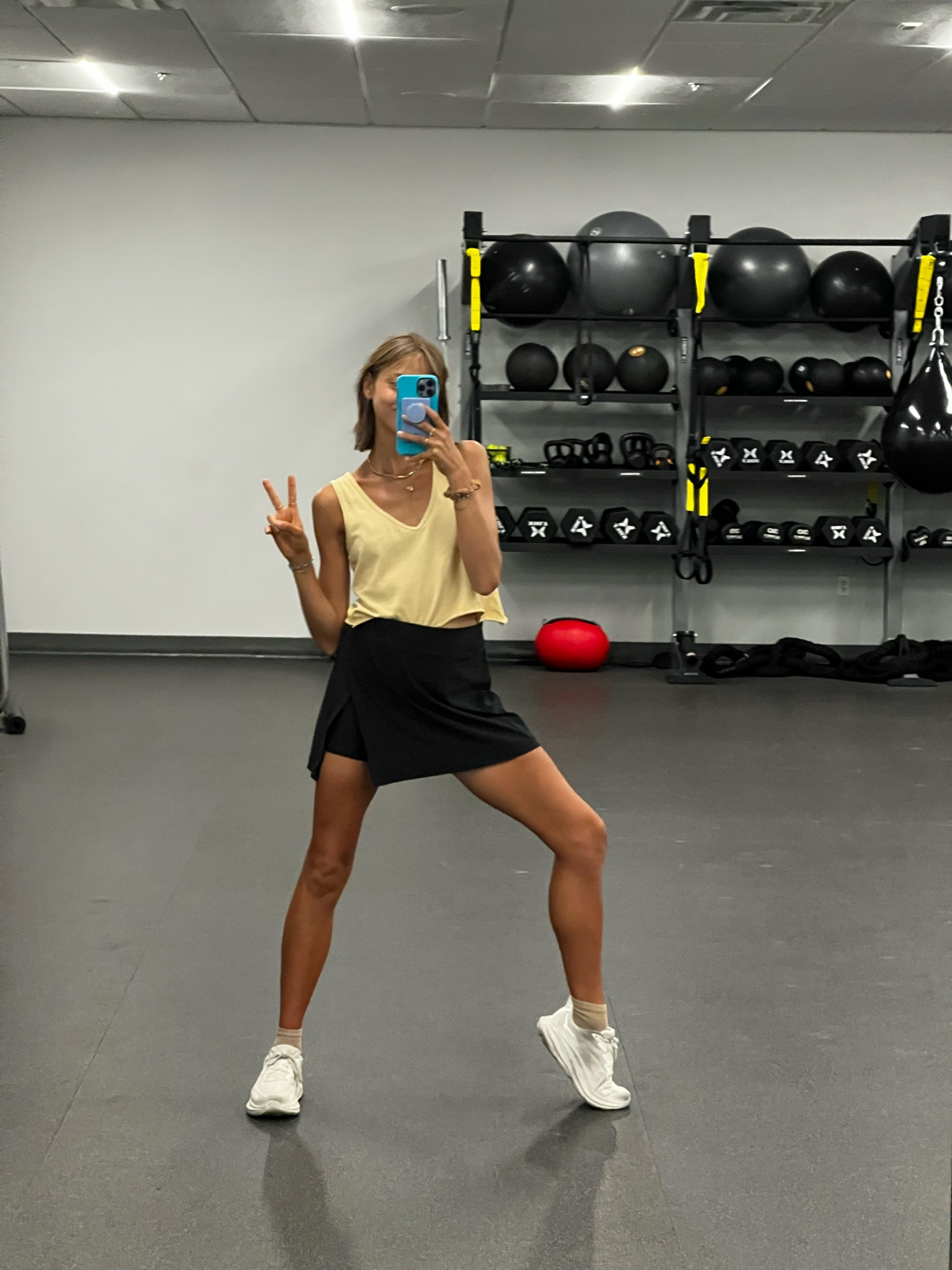 Sporty chic outfit, athleisure 
Outdoor voices code
DOER-AJOY

#LTKfit