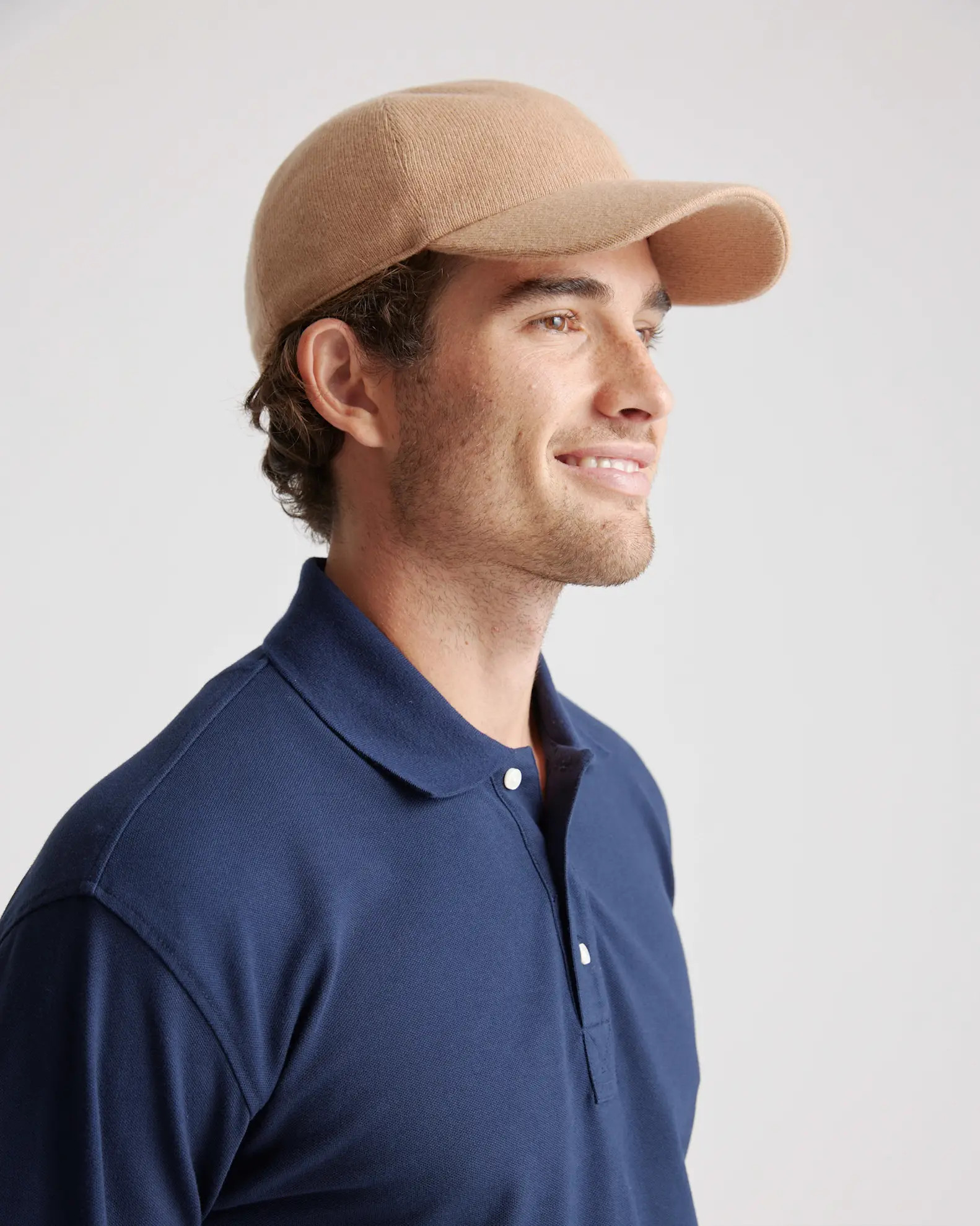 Logoless Cashmere Baseball Cap | Quince