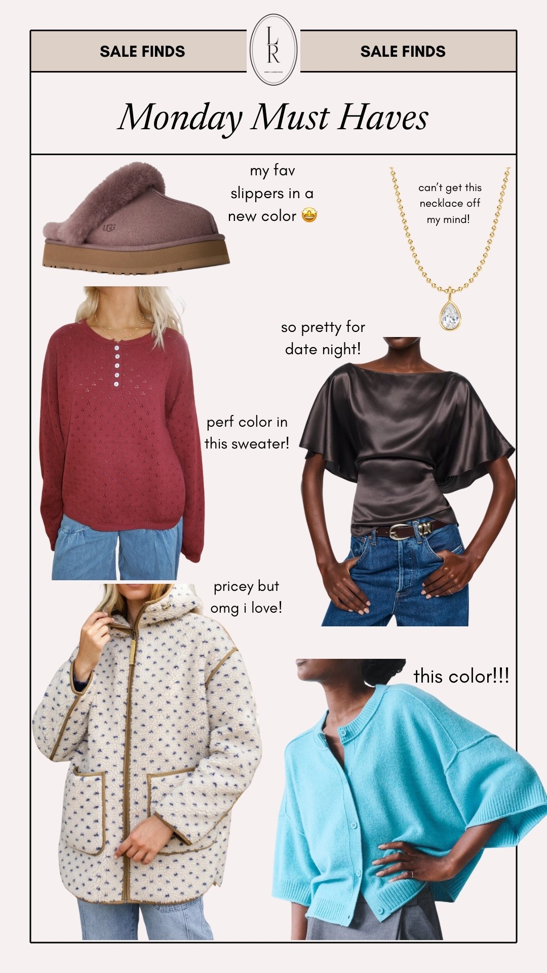 Monday must haves for 10/5!! What’s on my radar 👀