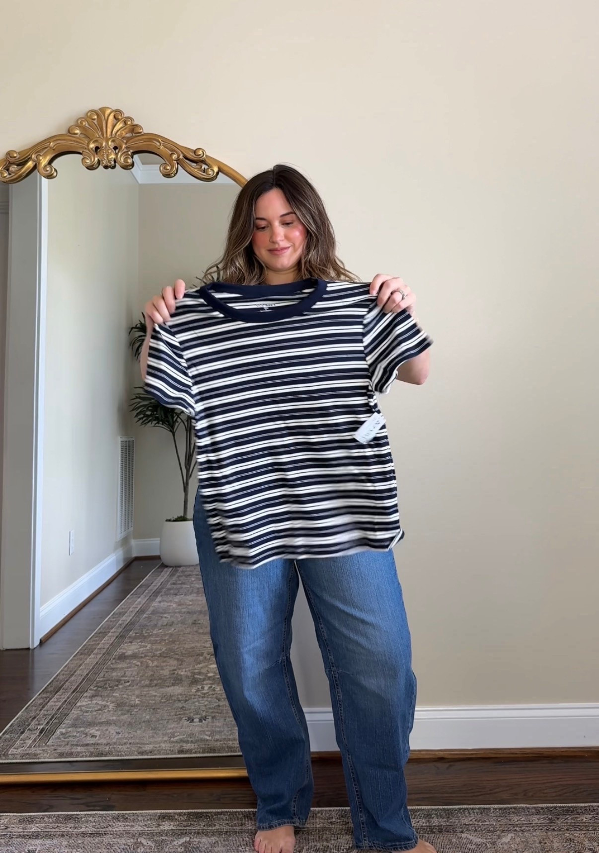 Tshirt -L
Pants - 12, sized up

#LTKootd #LTKSaleAlert #LTKMidsize

#LTKootd #LTKMidsize #LTKSaleAlert