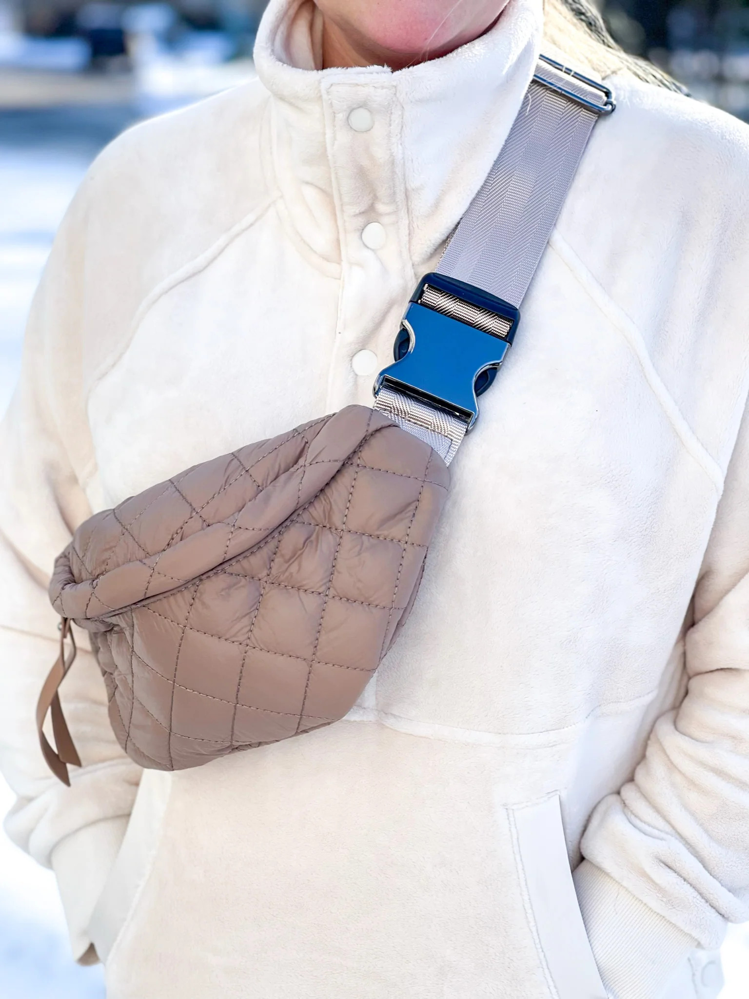 The Millie Puffer Sling Bag | Babs+Birdie