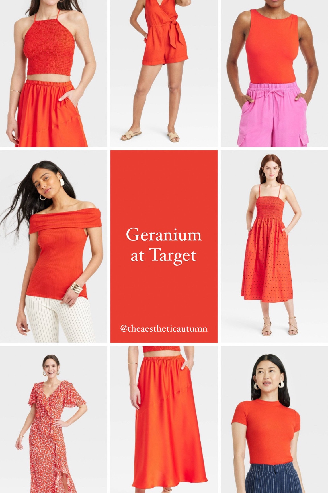 Geranium red at Target

Geranium is one of my favorite colors to wear. These would all be great options for Memorial Weekend or the 4th of July!

#LTKStyleTip #LTKFindsUnder50 #LTKSeasonal
