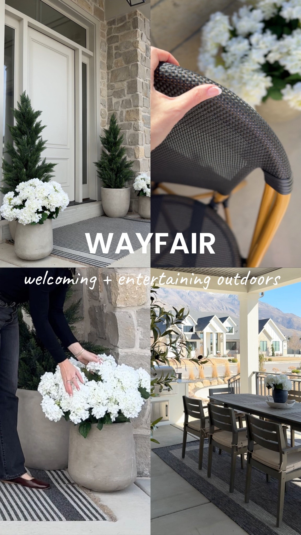 @wayfair #ad — Spring always makes me want to refresh our outdoor spaces, and honestly it doesn’t take much to make everything feel welcoming for entertaining guests. 🌿

These 3 pieces completely changed the feel of our outdoor spaces and made everything look more styled and intentional:

• Front porch planters that frame the entry and make the house feel welcoming before anyone even walks inside

• A wood patio dining set that instantly creates a place to gather for dinner outside

• A small bistro set for quiet morning coffee or a place for guests to sit and chat

I love mixing pieces like these because they make the outside of our home feel just as designed and comfortable as the inside.



Xoxo,
Andrea

#wayfair #wayfairpartner #outdoor #wishyouwerehere 