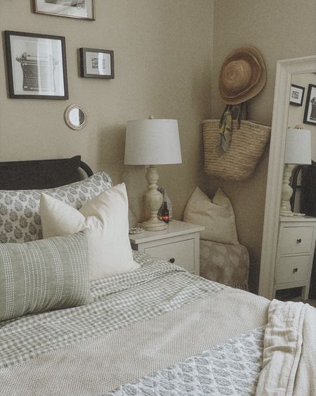 A fresh & clean bedroom awaits me… ☁️

#LTKhome #LTKcanada #LTKstyletip
