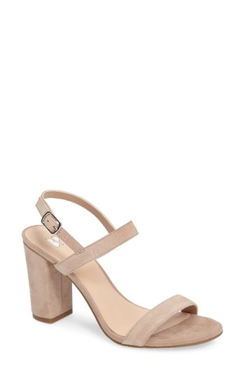 Women's Bp. Lula Block Heel Slingback Sandal, Size 11.5 M - Pink | Nordstrom