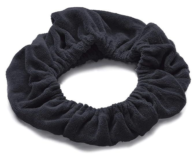 TASSI (Black) Hair Holder Head Wrap Stretch Terry Cloth, The Best Way To Hold Your Hair Since...E... | Amazon (US)