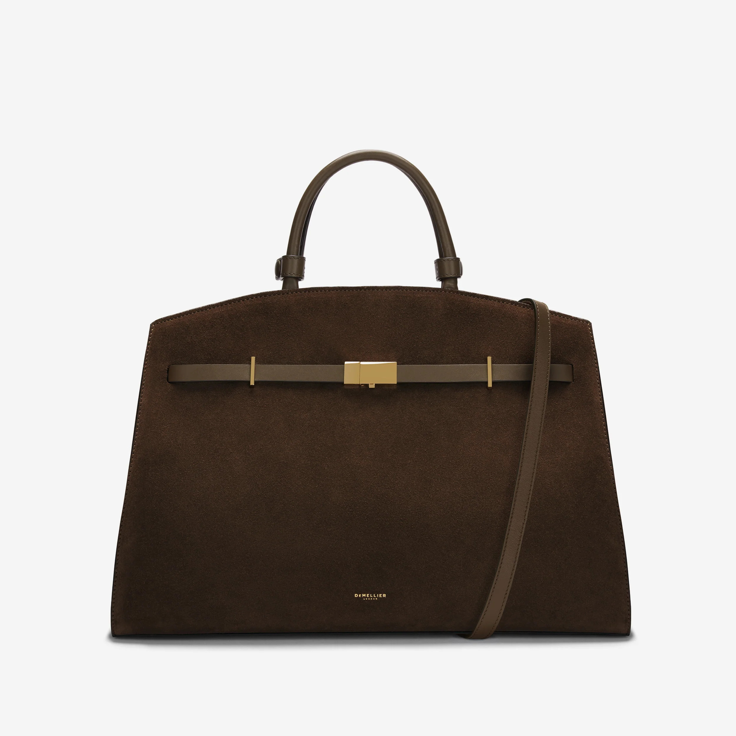 The Hudson | Mocha Suede & Mocha Smooth | DeMellier | DeMellier
