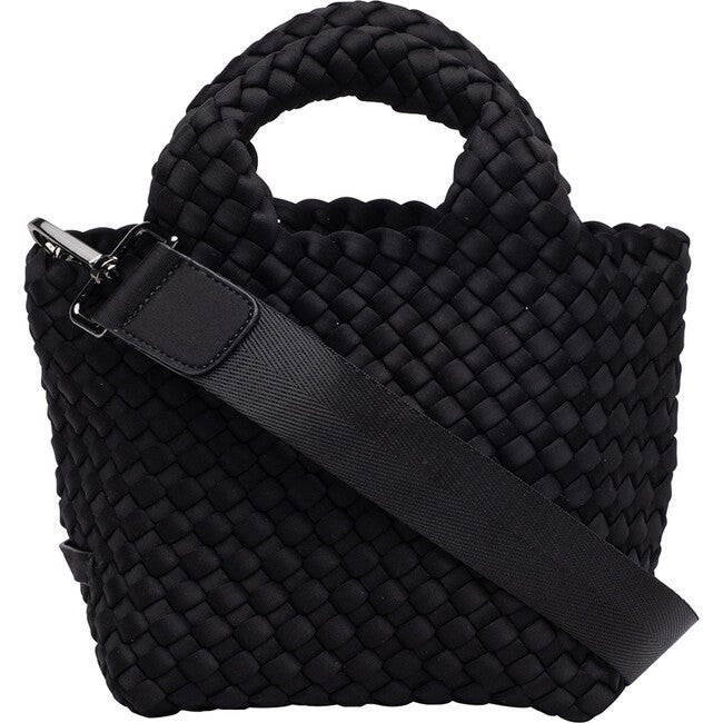 St. Barths Petit Tote, Onyx | Maisonette