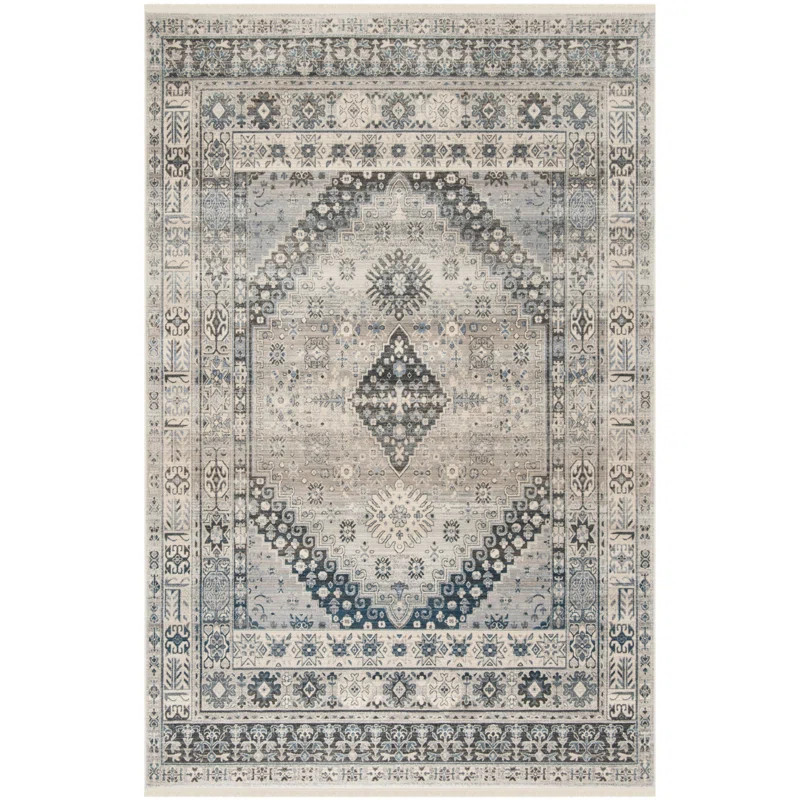 Egremont Oriental Gray Area Rug | Wayfair North America