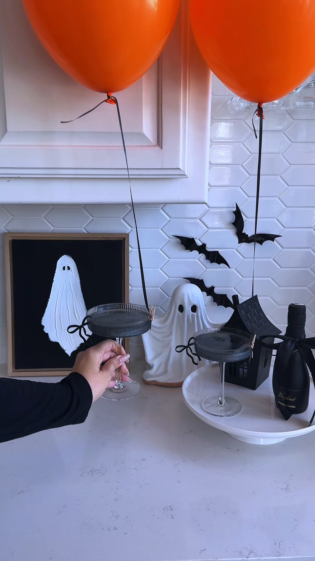 orange and black halloween theme 🧡🖤 simple halloween ideas, halloween night setup, halloween party inspo, spooky drink bar, halloween hosting inspo

#LTKHalloween #LTKParties #LTKSeasonal