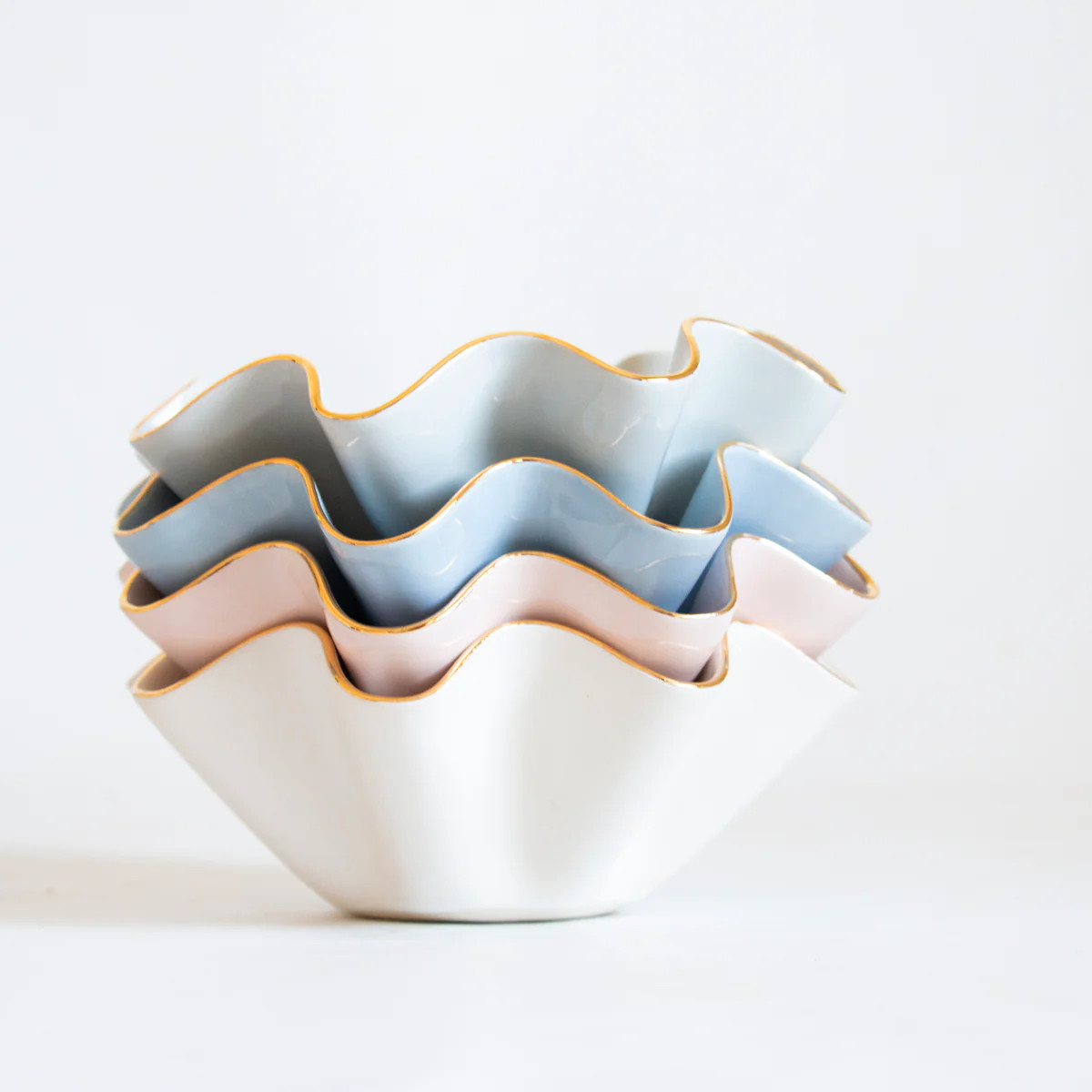 Bijou Wavy Bowl | Susan Gordon Pottery