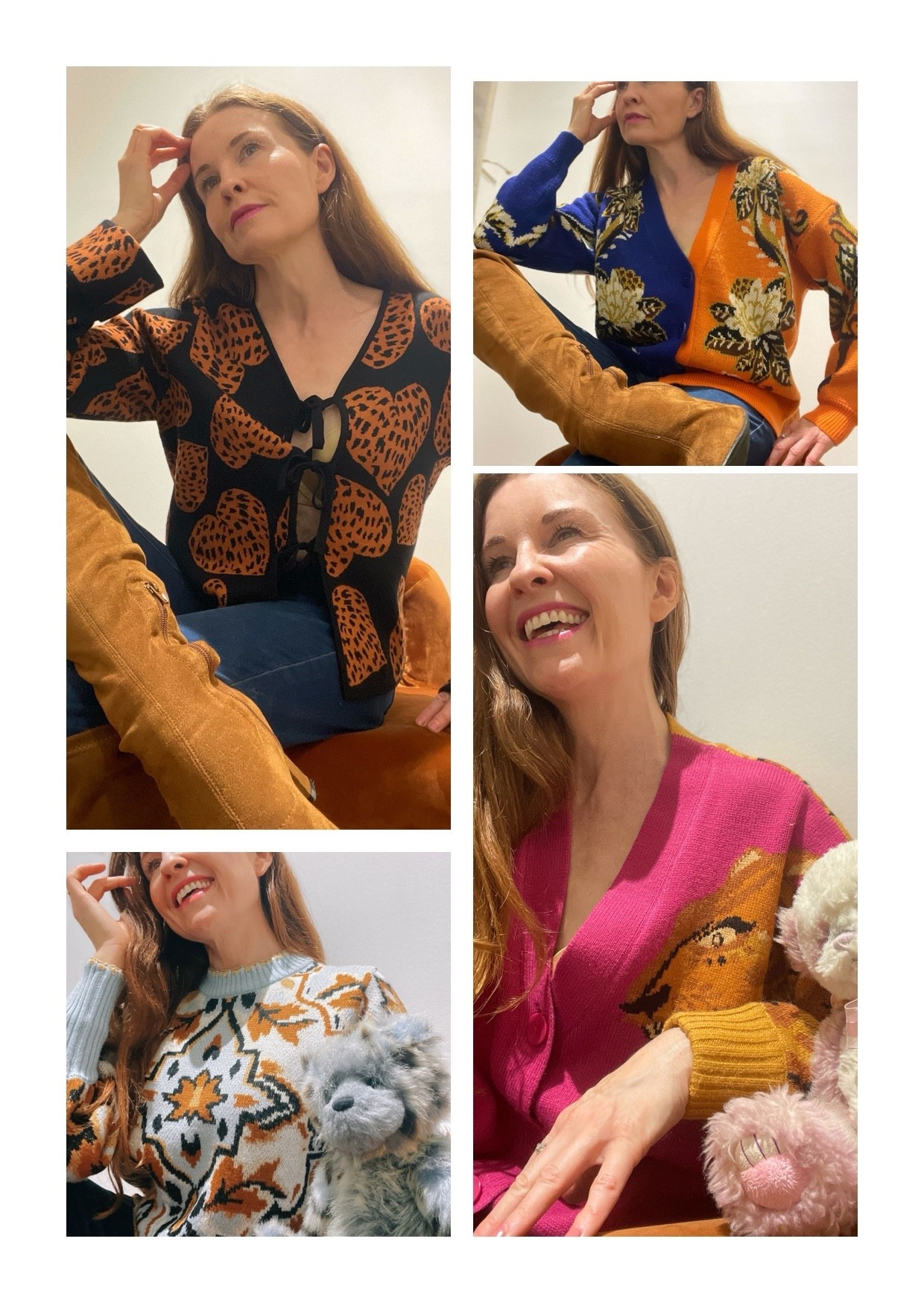 The most stunning knitwear . The bold colours and designs are just stunning and the quality is so luxurious!!!! Adore these . Prefect for this season 🍂 
.
#knitwear #sweater #jumper #cardigan #fallfaves #autumnstyles 

#LTKstyletip #LTKautumn #LTKFashionMonth