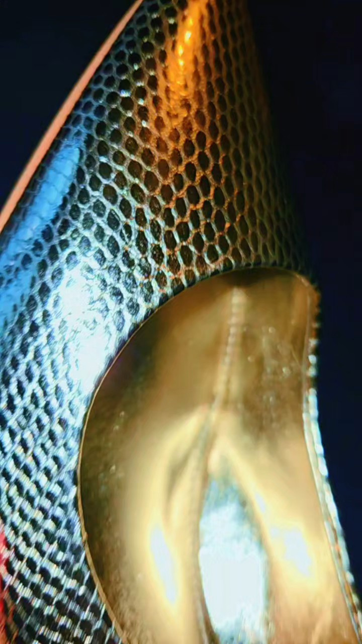 Gold shoes are a must have!

