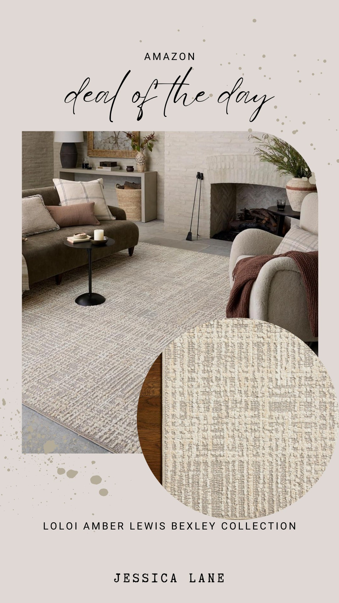 Loloi x Amber Lewis Bexley area rug bringing warmth and designer style to your floors.#RugGoals #HomeRefresh

#LTKSaleAlert #LTKHome