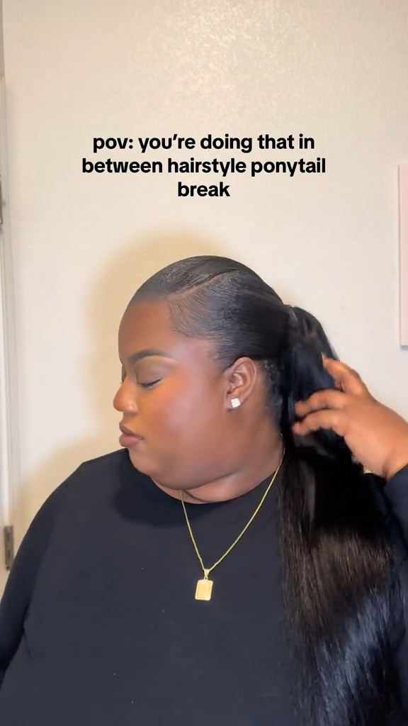 Quick Ponytail hair tutorial all linked down below

#LTKbeauty