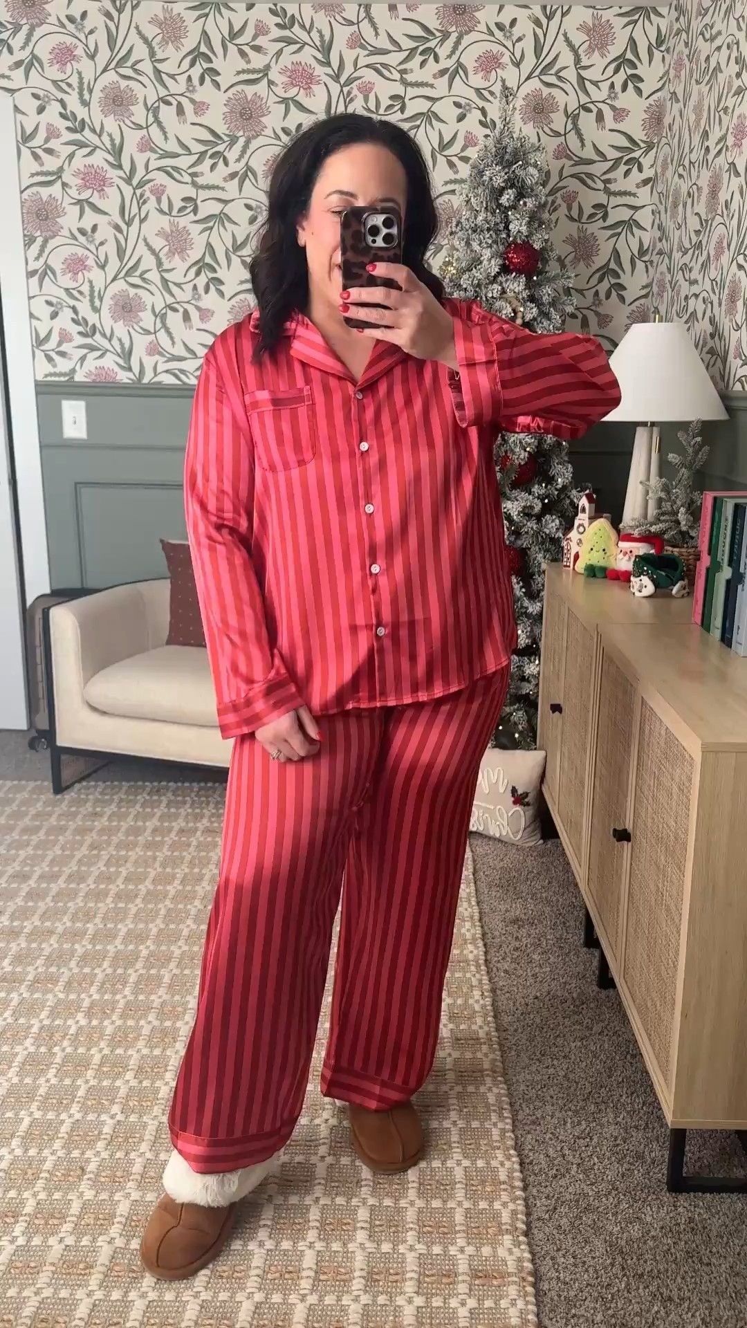 Christmas pajamas for the midsize girl! Order 1-2 sizes up for extra room.. so pretty for Christmas! 

#LTKMidsize #LTKGiftGuide #LTKHoliday