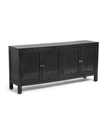 66x30 Magma Solid Wood 4 Door Sideboard | TJ Maxx