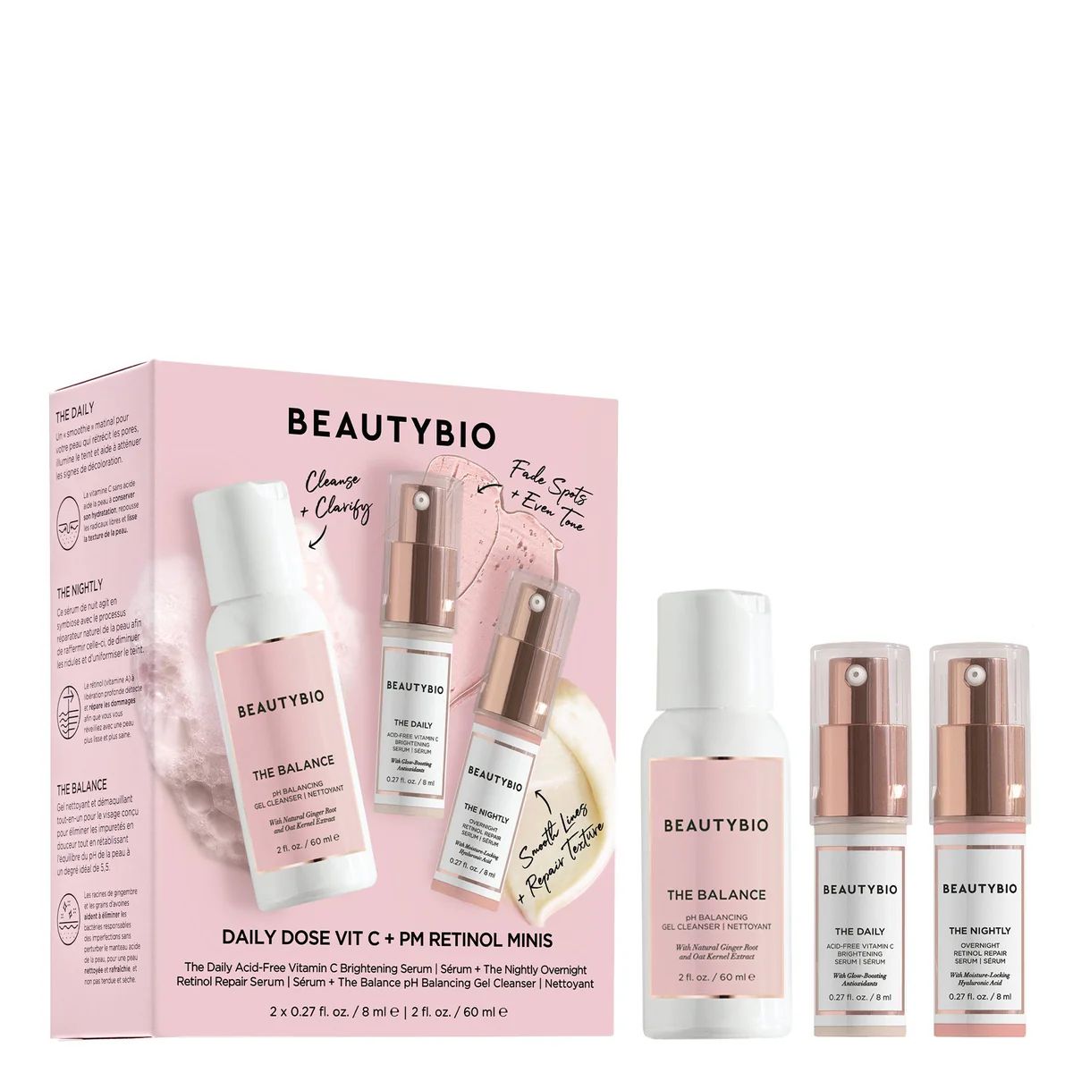 Daily Dose AM + PM Minis Set | BeautyBio