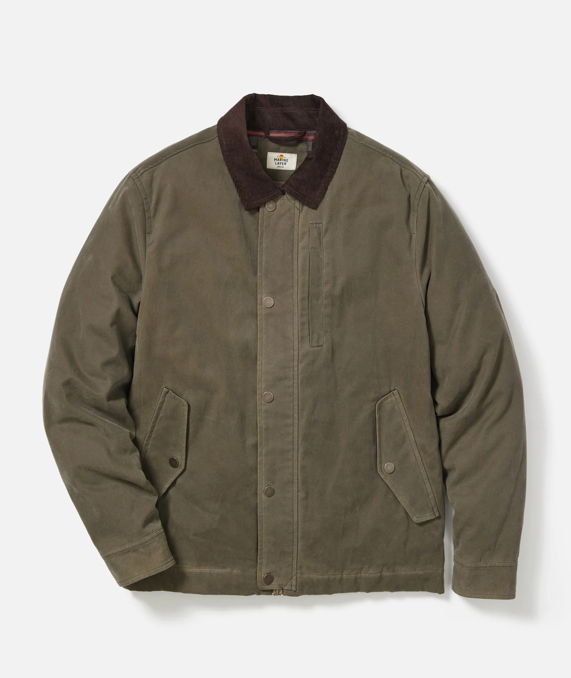 Weston Wax Canvas Barn Jacket | Marine Layer